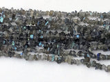 5 mm to 8 mm Labradorite Beads, Labradorite Gemstone Chips, Labradorite Stone