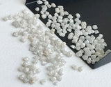2.5-4mm White Rough Loose  Diamond Conflict Free For Diamond (5Pc To 50Pc)
