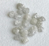 1-2mm White Grey Rough Rondelle Loose Diamond Conflict Free (1Ct To 50Ct)