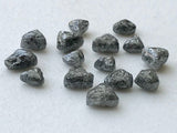 4.5-6.5mm Black Rough Diamond 1 Pc Loose Trillion Diamond For Jewelry