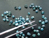 1-2mm Blue Raw Diamond Uncut Conflict Free Diamond (1Ct To 10Ct Options)
