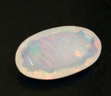 8.2x14.1mm Huge Ethiopian Oval Opal, Oval Faceted Opal, Fancy Cut Stone 2.40 Cts