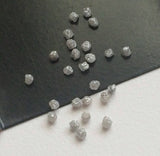 1.5-2mm Grey Rough Raw Diamond Natural Uncut Round (1Ct To 10Ct Option)