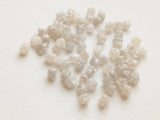 4.5-5mm White Rough Diamond Loose White Uncut Diamond For Jewelry (5Pc To 10Pc)
