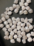 4.5-5mm White Rough Diamond Loose White Uncut Diamond For Jewelry (5Pc To 10Pc)