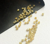 1.5-2mm Yellow Rough Diamond, Uncut Diamond For Jewelry (1Ct To 10Ct Options)