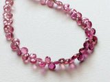 4.5-5mm Pink Tourmaline Faceted Hearts, Pink Tourmaline Heart Beads, Pink