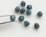 3.5-4mm Blue Raw Diamond, Blue Rough Diamond For Jewelry (2Pc To 10Pcs)