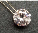 6mm Cubic Zirconia, Drilled Loose Round Zircon, Faceted Zirconia Sparkling Clear