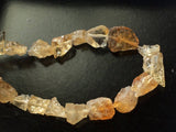 5-10 mm Raw Citrine Beads, Loose Rough Citrine Gems, Citrine Rough Nuggets