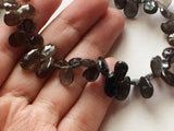 7x10 mm-7.512 mm Staurolite Faceted Pear, Staurolite Beads, Staurolite