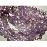 8 mm Pink Amethyst Micro Faceted Onion Briolettes, Pink Amethyst Onion, Pink