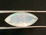 7x14.5mm Huge Ethiopian Marquise Opal, Marquise Faceted Opal, Fancy Cut Stone