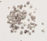 2-3mm Pink Rough Diamond, Pink Raw Diamond, Uncut Diamond, Conflict Free
