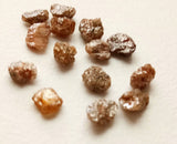 4-7mm Brown Rough Diamonds, Brown Raw Uncut Diamonds, 5 Cts Conflict Free