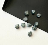 4-5mm Blue Rough Diamond Crystal Diamond For Jewelry (1pcs To 2Pcs)