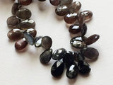 7x10 mm-7.512 mm Staurolite Faceted Pear, Staurolite Beads, Staurolite