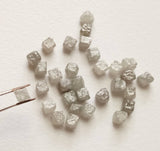 1-1.5mm Grey Rough Diamond Box Cube Undrilled Uncut Diamonds (1Ct TO 10Ct)