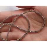 2mm-3mm Champagne Faceted Sparkling Diamonds, Light Brown Faceted Diamond Beads