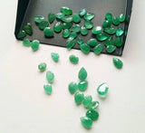 3.5X4.5mm - 5.5X7.5mm Emerald Cut Stones, Oval & Pear Shape Cut Stones Natural