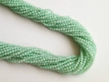 2.5mm Green Opal Faceted Rondelle Bead, Green Opal Faceted Bead, Green Opal Bead