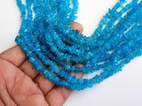 4-7 mm Neon Apatite Chips, Neon Apatite Beads, Natural Neon Apatite Chips