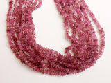 3-6 mm Pink Tourmaline Chips, Pink Tourmaline Bead, Pink Tourmaline For Necklace