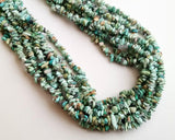 3-8 mm Turquoise Chips Beads, Natural Turquoise Gemstone Chips, Chip Beads