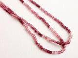 3mm Pink Tourmaline Round Beads, Natural Pink Tourmaline Beads, Pink Tourmaline