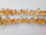 8-11 mm Raw Citrine Stones, Natural Loose Raw Gemstone, Citrine Rough Beads