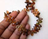 8-10mm Petro Tourmaline Faceted Marquise Beads,Natural Petro Tourmaline Marquise