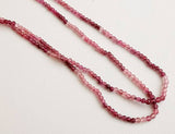 3mm Pink Tourmaline Round Beads, Natural Pink Tourmaline Beads, Pink Tourmaline