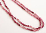 3mm Pink Tourmaline Round Beads, Natural Pink Tourmaline Beads, Pink Tourmaline