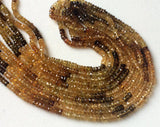 3.5mm Petro Tourmaline Faceted Rondelles, Natural Tourmaline Beads, Petro Vesso