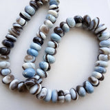 8-11 mm Boulder Opal Plain Rondelle Beads, Natural Boulder Opal Smooth Rondelle