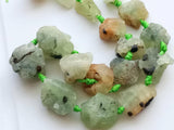 18-25 mm Raw Prehnite Stones, Huge Natural Loose Rough Gemstone, Prehnite Rough