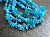 8-14 mm Neon Apatite Rough Chip Beads, Natural Raw Apatite Briolette Beads, Neon