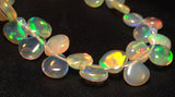 5-7mm Ethiopian Welo Opal Plain Heart Shaped Briolettes, Opal Heart Beads