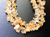 8-11 mm Raw Citrine Stones, Natural Loose Raw Gemstone, Citrine Rough Beads