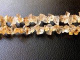 8-11 mm Raw Citrine Stones, Natural Loose Raw Gemstone, Citrine Rough Beads