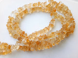 8-10.5 mm Raw Citrine Stones, Natural Loose Raw Gemstone, Citrine Rough Beads