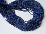 2-2.5mm Lapis Lazuli Faceted Rondelle Beads, Natural Lapis Lazuli Rondelle Beads