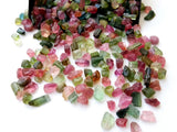 3-5 mm Multi Tourmaline Raw Stones Natural Loos Rough Sticks For Jewelry