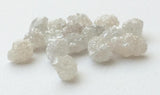 5-6mm White Rough Raw Loose  Diamond For Jewelry (1Pcs To 5Pcs Options)