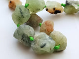 18-25 mm Raw Prehnite Stones, Huge Natural Loose Rough Gemstone, Prehnite Rough