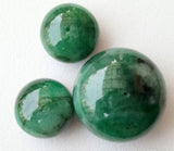 16-25 mm Emerald Plain Rondelle Bead, Natural Huge Emerald Gemstone, RARE