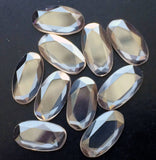 5.5x10.5mm Moissanite Diamonds, Oval Synthetic Moissanite Polki Diamonds