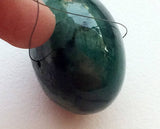 11-20 mm Emerald Plain Rondelle Bead, Natural Huge Emerald Gemstone, Drilled