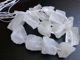 15-27 mm Raw Crystal Quartz Stones, Huge Natural Loose Rough Gemstone, Crystal