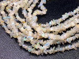 3-4 mm Ethiopian Welo Opal Chip Beads, Natural Ethiopian Fire Opal Beads, Opal